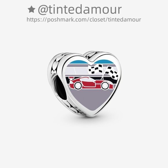 Pandora Indiana Heart Charm|Pendant - Picture 1 of 2